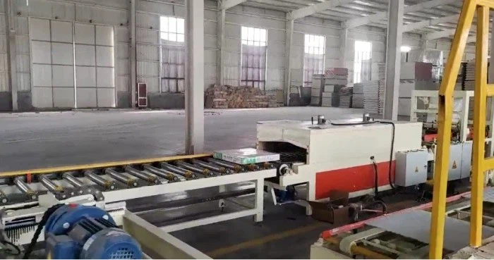PVC Laminated Line For Gypsum Wallboards factory